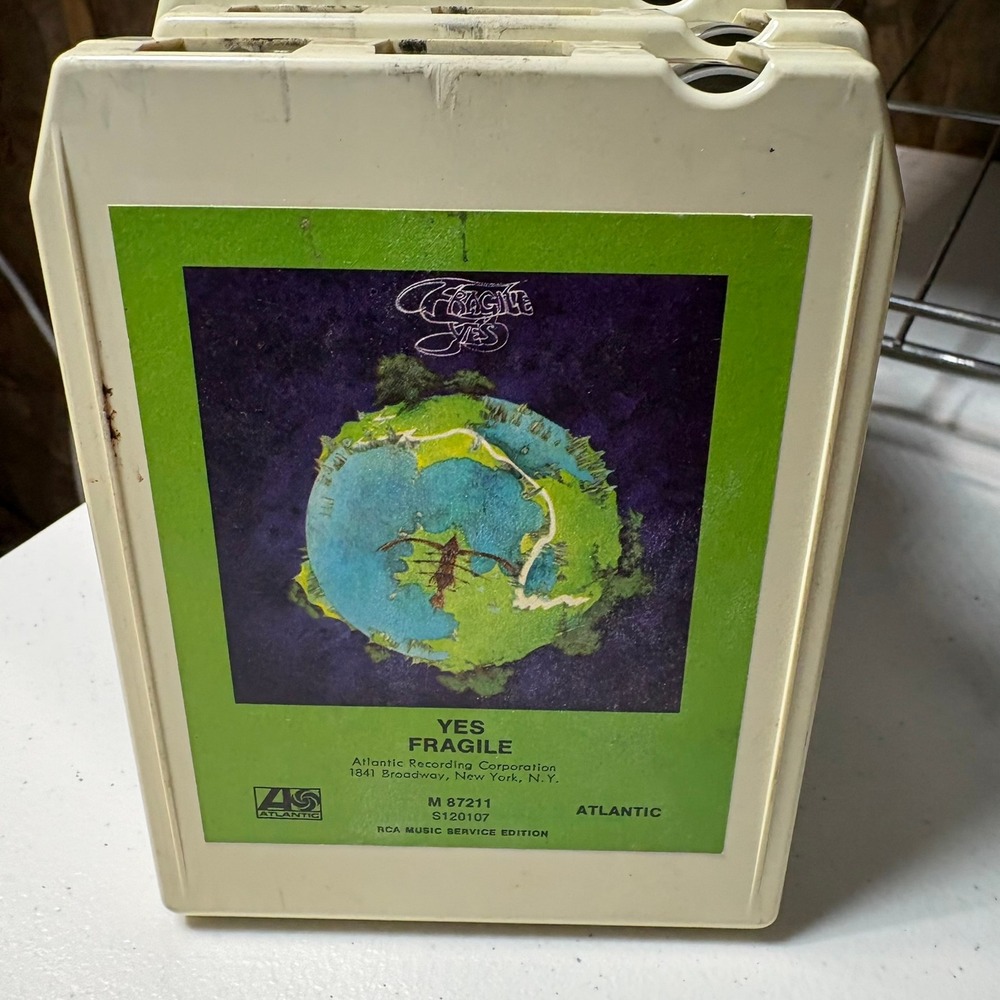 Yes Fragile 8-Track Tape 1972 Atlantic RCA Music Service M 87211 Prog Rock